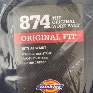 NEW Mens Dickies 874 original fit pant 30 navy